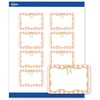 image:imageAvery Printable Rectangle Labels Gold Dots Green Florals 2 x 3 Matte White Rectangle Labels Permanent LaserInkjet 80ct Great for Product MerchandisingPink Stripes With Metallic Gold Bow