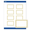 image:imageAvery Printable Rectangle Labels Gold DoubleDipped Edge 2 x 3 Matte White Rectangle Labels Permanent LaserInkjet 80ct Great for Product MerchandisingGold Beads