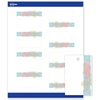 image:imageAvery Printable Rectangle Tags Gold Dots Green Florals 2 x 3 Matte White LaserInkjet 80ct Great for Product TagsWatercolors With Gold Ginkgo Leaves