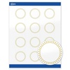 Gold Border With Gold Dots