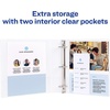 image:imageAvery 3 Ring Binder 3 Inch Slant Rings Durable View White Binder for Home Office or School Use 4 Pack 170301