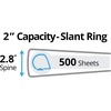 image:imageAvery 3 Ring Binder 3 Inch Slant Rings Durable View White Binder for Home Office or School Use 4 Pack 170302