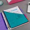 image:imageAvery Big Tab Insertable Plastic 2 Pocket Dividers for 3 Ring Binders 5 Tab Set TwoTone Multicolor Works with Sheet Protectors 1 Binder Divider Set 11982Pack of 24