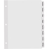 image:imageAvery Big Tab Printable White Label Dividers for 3 Ring Binders 8 Tabs per Set White Great for Office Supplies School Supplies Organizing and More 4 Sets of 144334 Sets