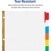 image:imageAvery Big Tab Write amp Erase Dividers for 3 Ring Binders 8Tab Set Multicolor Divider Tabs 1 Set of Binder Dividers Great for Organizing Projects Reports Finances and More 230798 Tab