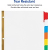 image:imageAvery Big Tab Write amp Erase Dividers for 3 Ring Binders 8Tab Set Multicolor Divider Tabs 1 Set of Binder Dividers Great for Organizing Projects Reports Finances and More 230798 Tab Pack of 2