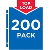 image:imageAvery Diamond Clear Heavyweight Sheet Protectors Easy Load 200 Document Protectors 74400200 Pack
