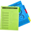 image:imageAvery Dividers for 3 Ring Binders 5Tab Plastic Binder Dividers Insertable Big Tabs Multicolor 1 Set 119005Tab