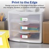 image:imageAvery Durable Removable Rectangle Labels Sure Feed Technology 1 x 258 Matte White Film WaterResistant PrinttoTheEdge LaserPigmentBased Inkjet Printable 400 Total240 labels
