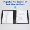 image:imageAvery Durable View 3 Ring Binder 05 Slant Rings 135Sheet Capacity 07 Inch Wide Spine Great for Home School Supplies Office or Organization Needs 1 White Binder 1700205