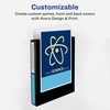 image:imageAvery Durable View 3 Ring Binder 112 Inch EZD Rings 1 White Binder 094013