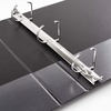 image:imageAvery Durable View 3 Ring Binder 2 Inch Slant Rings 530Sheet Capacity DuraHinge 28 Inch Wide Spine Customizable Clear Cover and Spine 1 Black Binder 1703115