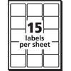 image:imageAvery Durable White Cover Up ID Labels for Laser Printers 2 x 2625 Pack of 750 65782 x 258