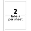 image:imageAvery Durable White Cover Up ID Labels for Laser Printers 5 x 8125 Pack of 100 6579