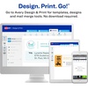 image:imageAvery Durable White Cover Up ID Labels for Laser Printers 5 x 8125 Pack of 100 6579