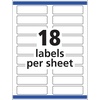 image:imageAvery Extra Large File Folder Labels Removable Adhesive Matte White 1516 x 3716 450 Labels 8425One Size