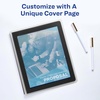 image:imageAvery FlexiView 3 Ring Binder 15 Inch Round Rings 1 Black Binder 1763715