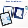image:imageAvery FlexiView 3 Ring Binder 15 Inch Round Rings 1 Black Binder 1763715 Pack of 12