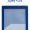 image:imageAvery FlexiView 6 Pocket Organizer Holds up to 150 Sheets 1 Blue Organizer 476961 Pack
