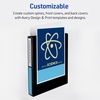 image:imageAvery HeavyDuty View 3 Ring Binder 1 One Touch EZD Rings 275Sheet Capacity 14 Inch Wide Spine Great for Home School Supplies Office or Organization Needs 1 White Binder 791991