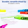 image:imageAvery HiLiter DeskStyle Highlighters Smear Safe Ink Chisel Tip 4 Assorted Color Highlighters 2406312 highlighters