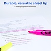 image:imageAvery HiLiter DeskStyle Highlighters Smear Safe Ink Chisel Tip 4 Assorted Color Highlighters 2406324 highlighters