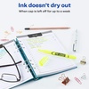image:imageAvery HiLiter PenStyle Highlighters Smear Safe Ink Chisel Tip 12 Fluorescent Yellow Highlighters 2359112 Count Pack of 1
