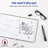 image:imageAvery MarksALot Permanent Markers Large DeskStyle Size Bullet Tip Water and Wear Resistant 12 Black Markers 24878