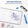 image:imageAvery MarksALot Permanent Markers Large DeskStyle Size Chisel Tip Water and Wear Resistant 12 Blue Markers 088861 Count Pack of 2