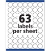 image:imageAvery Multiuse Removable 1 Round Labels with Sure Feed 945 Small White Labels for Organization and Storage 6450