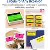 image:imageAvery Printable Labels with Sure Feed 2 x 4 Assorted Neon Colors Green Magenta and Yellow Removable Adhesive Laser amp Inkjet Compatible 120 Blank Labels Total 6481Assorted