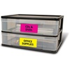 image:imageAvery Printable Labels with Sure Feed 2 x 4 Assorted Neon Colors Green Magenta and Yellow Removable Adhesive Laser amp Inkjet Compatible 120 Blank Labels Total 6481Assorted