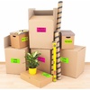 image:imageAvery Printable Labels with Sure Feed 2 x 4 Assorted Neon Colors Green Magenta and Yellow Removable Adhesive Laser amp Inkjet Compatible 120 Blank Labels Total 6481Assorted