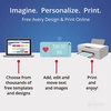 image:imageAvery Printable Labels with Sure Feed 313 x 4 Assorted Neon Colors Green Magenta and Yellow Removable Adhesive Laser amp Inkjet Compatible 72 Blank Labels Total 64823 13 x 4 Pack of 5