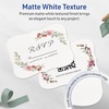 image:imageAvery Printable Rectangle Flourished Edge Postcards 35 x 5 Textured Matte White Laser amp Inkjet Compatible 200 Total Great for Product Branding Marketing and More100 Cards