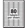 image:imageAvery Printable Return Address Labels with Sure Feed 05 x 175 White 2000 Blank Mailing Labels 05267