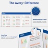 image:imageAvery Printable Return Address Labels with Sure Feed Technology 23 x 134 White Laser amp Inkjet Compatible 600 Blank Labels Total Great for Mailing Branding and More 1829423 x 134