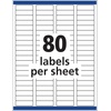 image:imageAvery Removable ID Labels Sure Feed Removable Adhesive 05 x 175 2000 Labels 64671