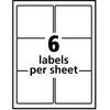image:imageAvery Removable ID Labels Sure Feed Technology Removable Adhesive 313 x 4 150 Labels 6464