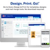 image:imageAvery Removable ID Labels Sure Feed Technology Removable Adhesive 313 x 4 150 Labels 6464
