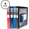 image:imageAvery ShowOff Standard View 3 Ring Binder 1 Round Rings 175Sheet Capacity 14 Inch Wide Spine Color Will Vary Black Light Blue Navy Blue or Red Ideal for Light Organization 12789