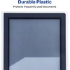 image:imageAvery Translucent Two Pocket Folder Water Resistant Holds up to 20 Sheets 1 Blue Folder 47811Black