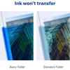 image:imageAvery Translucent Two Pocket Folder Water Resistant Holds up to 20 Sheets 1 Blue Folder 47811Multi