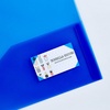 image:imageAvery Translucent Two Pocket Folder Water Resistant Holds up to 20 Sheets 1 Blue Folder 47811Multi
