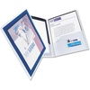 image:imageAvery Translucent Two Pocket Folder Water Resistant Holds up to 20 Sheets 1 Blue Folder 47811Navy Blue