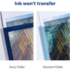 image:imageAvery Translucent Two Pocket Folder Water Resistant Holds up to 20 Sheets 1 Blue Folder 47811Navy Blue