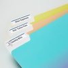 image:imageAvery TrueBlock File Folder Labels 23 x 3716 1500 Printable Labels WhiteBlue Permanent 576623 inches x 3716 inches Pack of 5