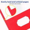 image:imageAvery Two Pocket Folders Holds up to 40 Sheets Business Card Slot 25 Red Folders 47989Red