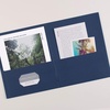 image:imageAvery Two Pocket Folders Holds up to 40 Sheets Business Card Slot Ideal for Portfolios Presentations and School Dark Blue 25 per Box 125 Total 5 Packs of 4798540 folders