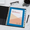 image:imageAvery Ultralast Big Tab Plastic Dividers for 3 Ring Binders 5Tab Set Multicolor with White Labels 1 Set 24900Multicolor